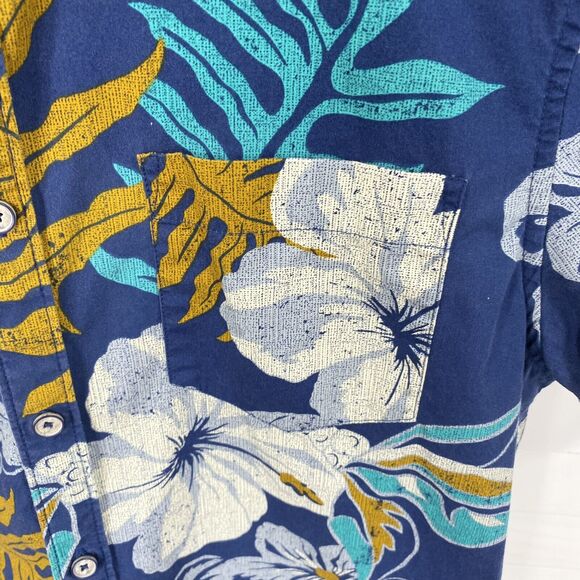 Cactus Man Ricky Singh Blue Hawaiian Shirt Short Sleeve Camp‎ Button Up Size S - Picture 4 of 10